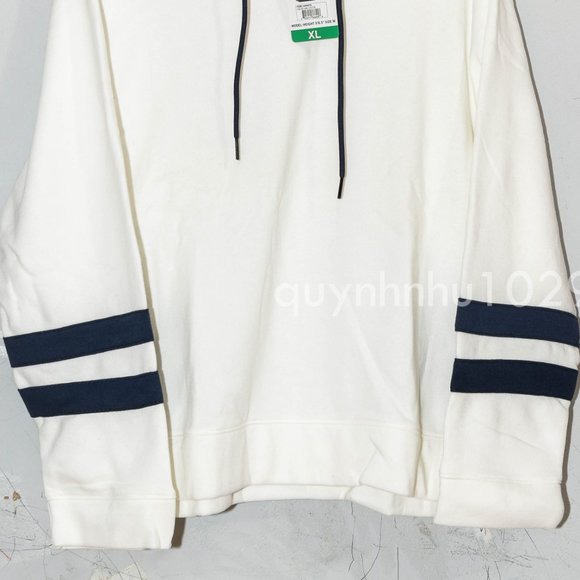 Nautica Ladies' Hoodie  in WHITE - Picture 5 of 8